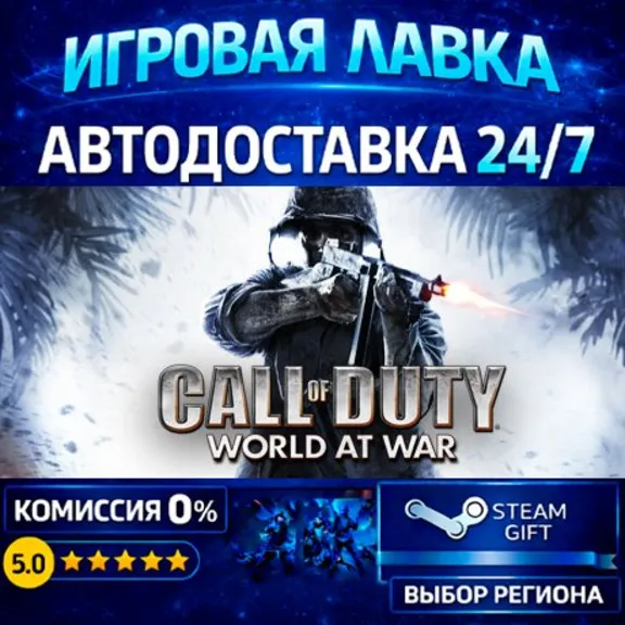 Call of Duty: World at War | Steam Gift | АВТО