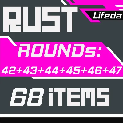 РАСТ【ТВИЧ ДРОПЫ】Раунды 42+43+44+45+46+47 | 68 СКИНОВ