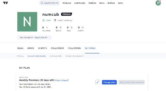 🟢 TradingView PREMIUM Original🌐30 days/YEAR •NEW