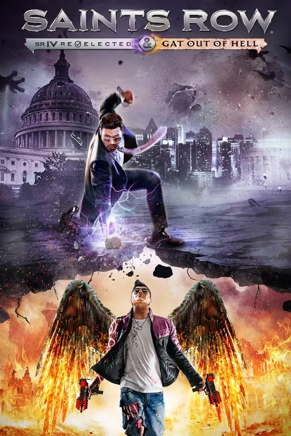 Saints Row IV: Re-Elected & Gat out of Hell 🎮Xbox One/Series X|S 🔑Ключ