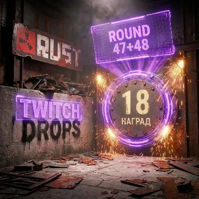 RUST | TWITCH DROPS | ROUND 47+48 | 18 SKINS
