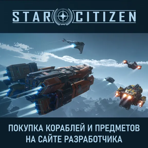 Покупка на сайте Star Citizen