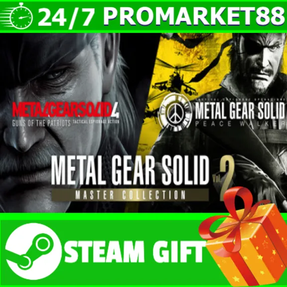️METAL GEAR SOLID: MASTER COLLECTION Vol.2 STEAM GIFT