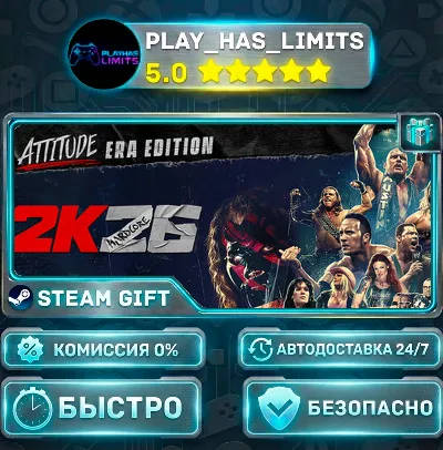 🎁WWE 2K26 Attitude Era Edition *UA/KZ/СНГ/TR/AR Steam Auto