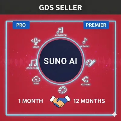 1M/12M/ SUNO AI PRO || ПРЕМИУМ || ПОДПИСКА НА ВАШ АККАУНТ