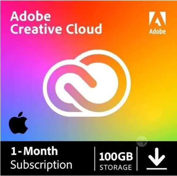 ⚡️ADOBE CREATIVE CLOUD 1 MONTH KEY