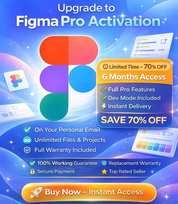 Figma Edu Pro  — Activated on Your Account for 6 Months