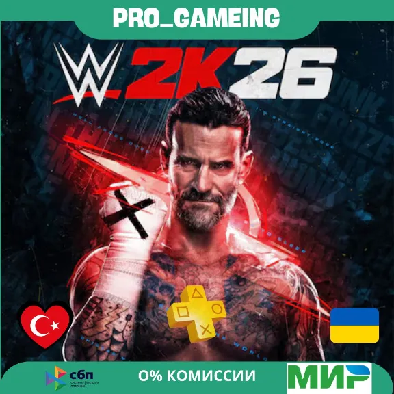 🎮 WWE 2K26 Standard Edition PS5 Pre-Order UA/TR Buy on Your Account