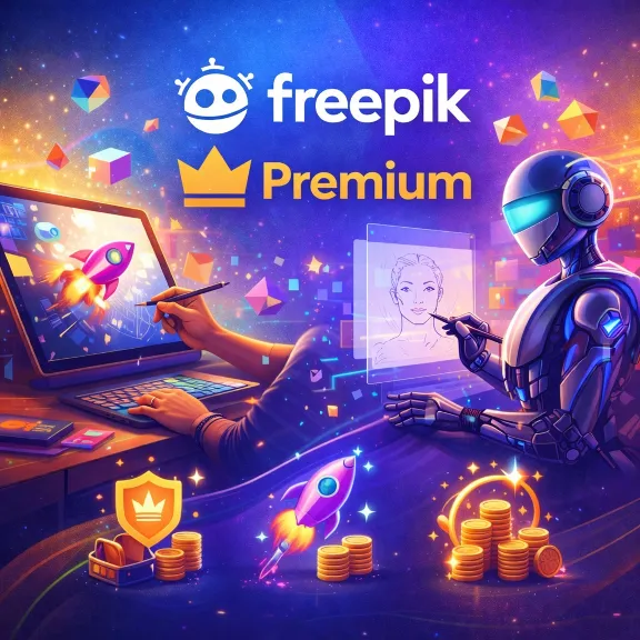 Freepik Premium | 1/12 месяцев ОФИЦИАЛЬНО ПОДПИСКА НА ВАШ АККАУНТ