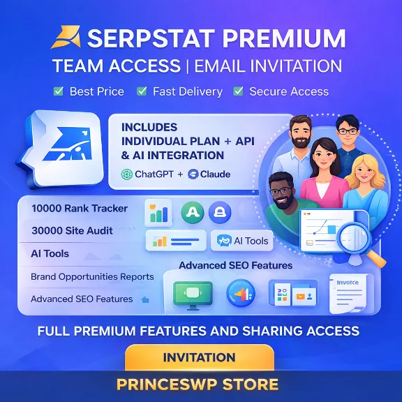 ⭐ Быстрый доступ SERPSTAT PRO TEAM | ВАШ АККАУНТ | ⚡ 1 мин