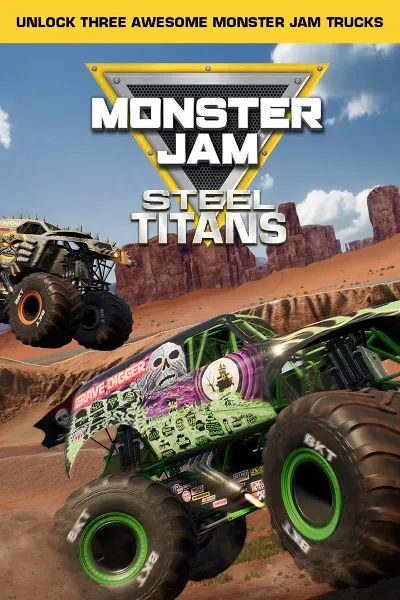 Monster Jam Steel Titans 3 Trucks instant access | XBOX | For any account