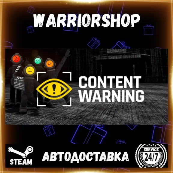 Content Warning Select Steam Region GIFT AUTO 24/7 WARRANTY