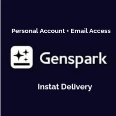 Genspark AI Account with Email Access | 100 Credits Daily