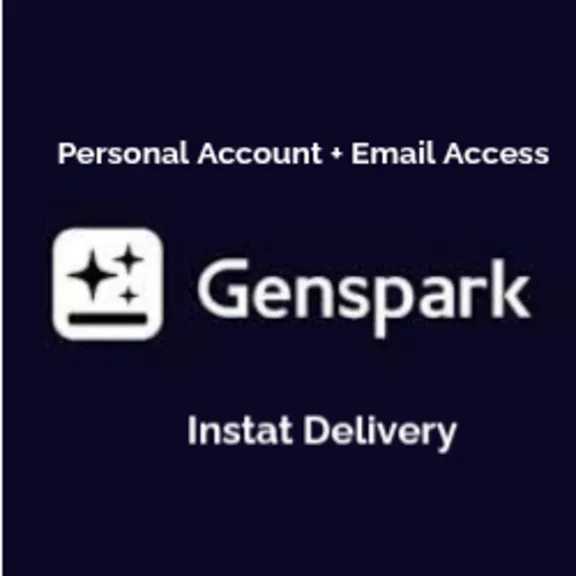 Genspark AI Account with Email Access | 100 Credits Daily