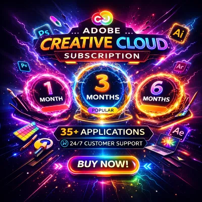 Adobe Cloud Pro 1/3/6 мес-на Ваш аккаунт | (Без входа) | Быстрая доставка