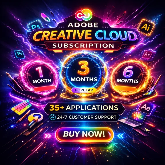 Adobe Cloud Pro 1/3/6 мес-на Ваш аккаунт | (Без входа) | Быстрая доставка
