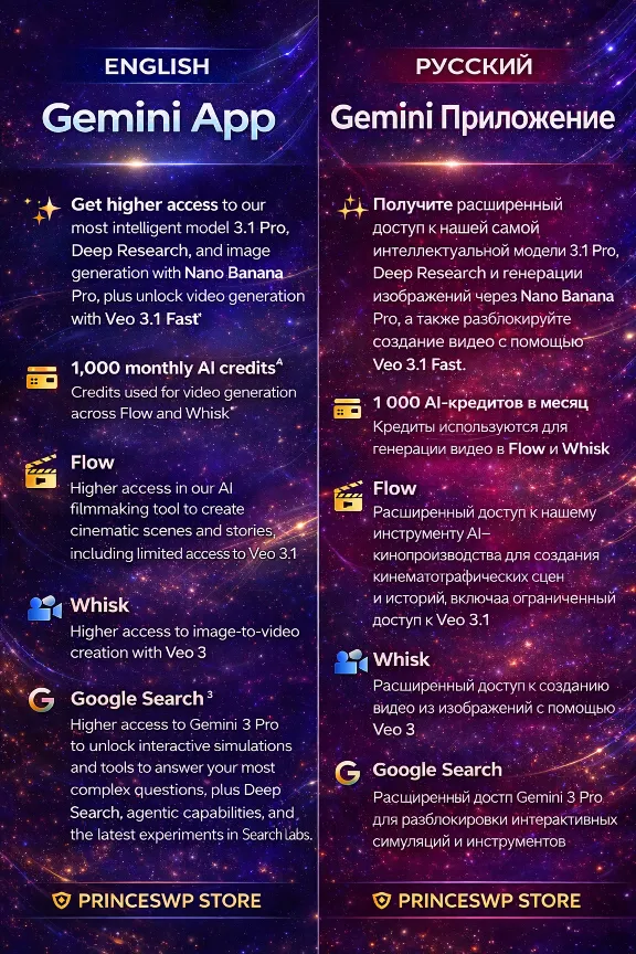 ⚡🟩 AUTO DELIVERY | GEMINI AI PRO – 1 MONTH | Nano Banana Pro PRIVATE ACCOUNT