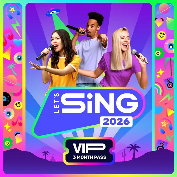 Lets Sing 2026 - 3 Month VIP Pass | XBOX | For any account