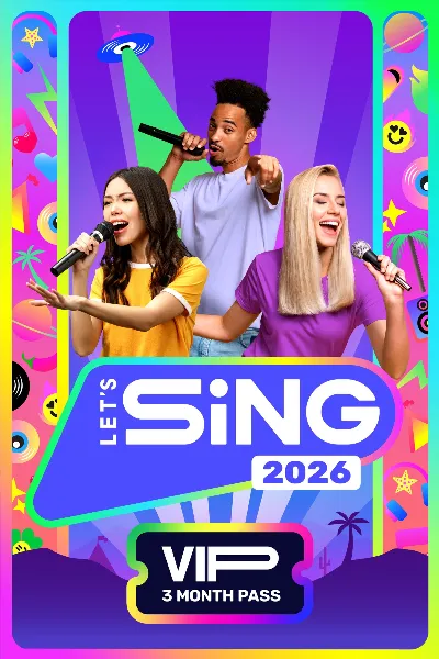 Lets Sing 2026 - 3 Month VIP Pass | XBOX | For any account
