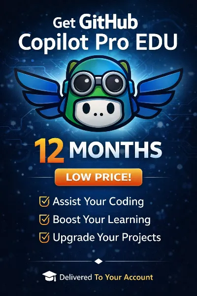 GitHub Copilot Pro 12 месяцев| На вашу электронную почту