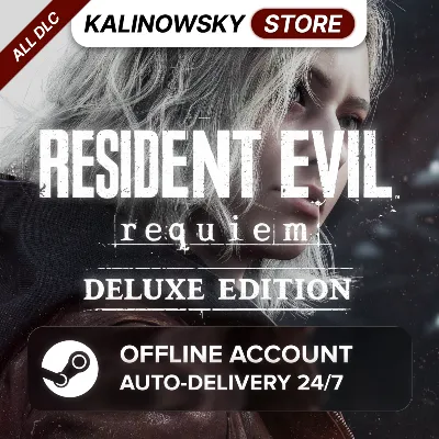 ⭐RESIDENT EVIL REQUIEM DELUXE + ВСЕ DLC · АВТО 24/7