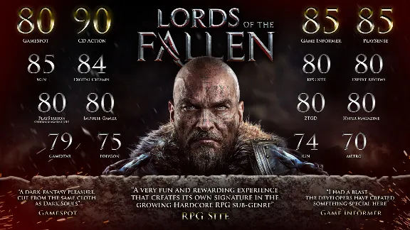 Lords of the Fallen Game of the Year Edition 2014 / STEAM GIFT / Select Countries