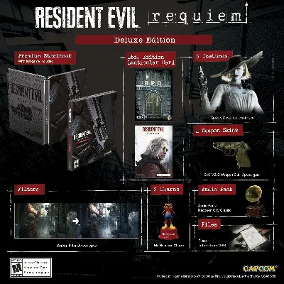 RESIDENT EVIL REQUIEM - DELUXE EDITION | ВСЕ ДОПОЛНЕНИЯ И БОНУСЫ | РЕГИОН FREE