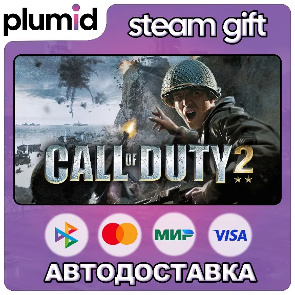 Call of Duty 2 Steam Gift / Russia + WORLD / AUTO