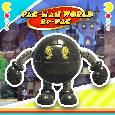 PAC-MAN WORLD Re-PAC Chrome Noir Chogokin skin | XBOX | На любой аккаунт