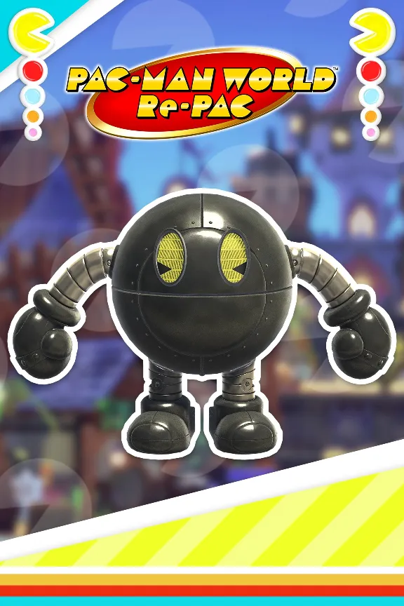PAC-MAN WORLD Re-PAC Chrome Noir Chogokin skin | XBOX | На любой аккаунт
