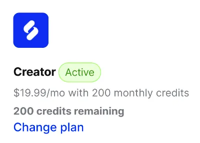 Splice account for 2 months for free 400 tokens