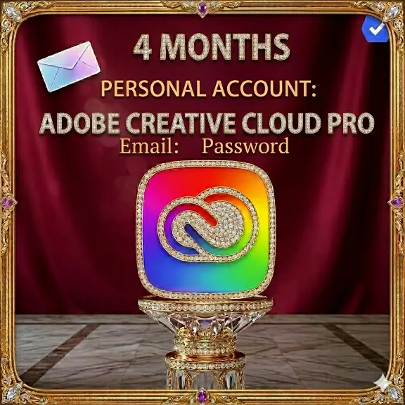 Adobe Creative Cloud Pro | 1-2-4 Месяца | Личный Аккаунт + AI ⚡