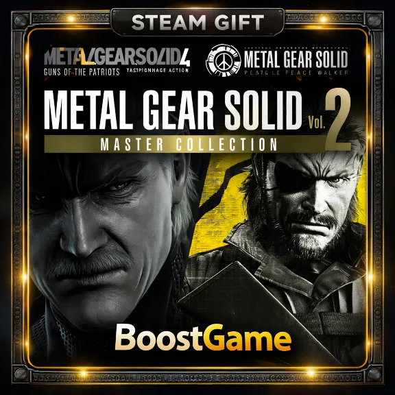 ・METAL GEAR SOLID: MASTER COLLECTION Vol.2・STEAM GIFT・