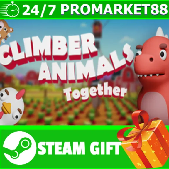 ️ALL COUNTRIES️ Climber Animals Together STEAM GIFT