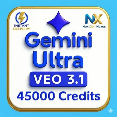 Google Gemini AI Ultra 45000 Credit | 30 Days Private Account | 25 days guarante