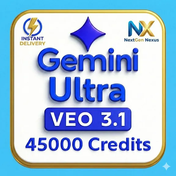 Google Gemini AI Ultra 45000 Credit | 30 Days Private Account | 25 days guarante