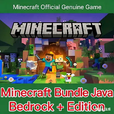 Minecraft Official Edition | Java + Bedrock Edition | Microsoft | Account