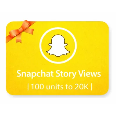 Snapchat Story Views | 100 units to 20K | Instant Delivery *Read Description*