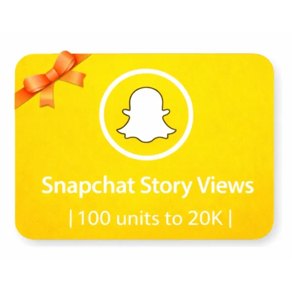 Snapchat Story Views | 100 units to 20K | Instant Delivery *Read Description*