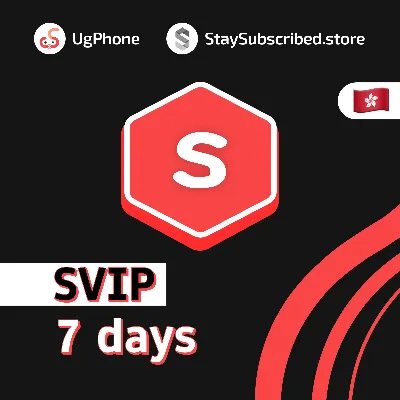 UgPhone SVIP 7 days | HongKong