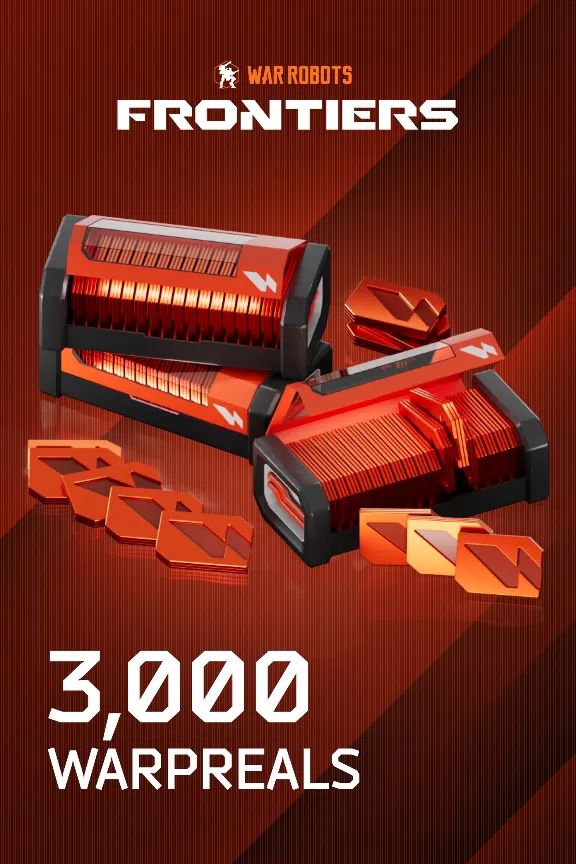 War Robots: Frontiers - 2500 (+500 Bonus) WarpReals | XBOX | For any account