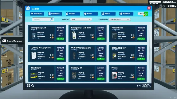 Supermarket Simulator - Electronics Pack DLC