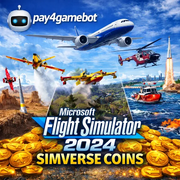 Microsoft Flight Simulator 2024 Simverse Coins 40 - 400