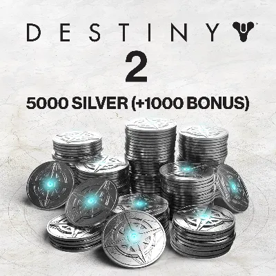 5000 (+1000 Bonus) Destiny 2 Silver (PC) | PC | For any account
