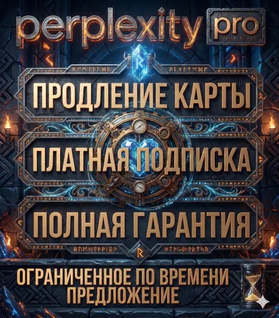 {Продление карты} Perplexity AI Pro + Comet l Активация скидки 50% на цену