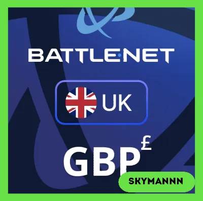 Карта Blizzard Battle.net 100 GBP Великобритания 24/7