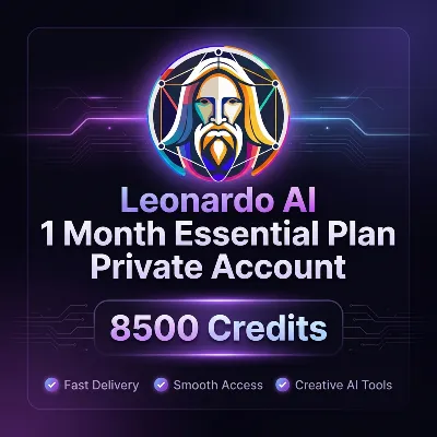 Leonardo AI 1 Month Essential Plan | Private Account ( 8500 credits )