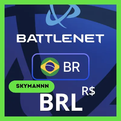 Карта Blizzard Battle.net 100 BRL Бразилия АВТО 24/7