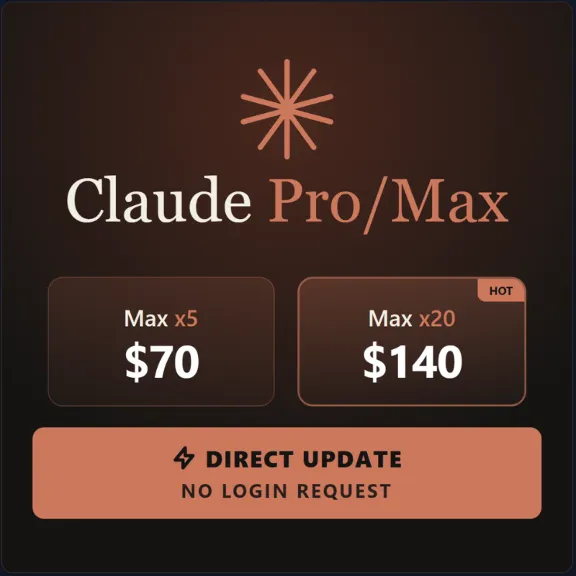 Claude MAX x5 | x20 | 1 МЕСЯЦ | БЕЗ ПАРОЛЯ | ОБНОВЛЕНИЕ ВАШЕГО ЛИЧНОГО АККАУНТА