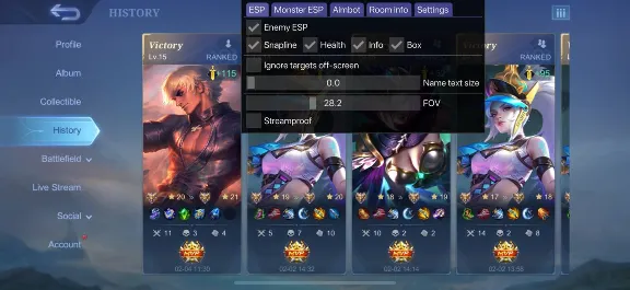 FLUORITE - Приватный чит на Mobile Legends | iOS